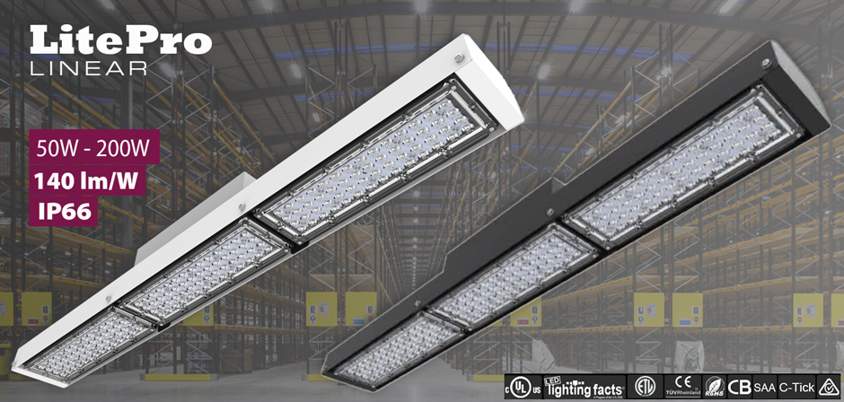 LED Hochregal Strahler