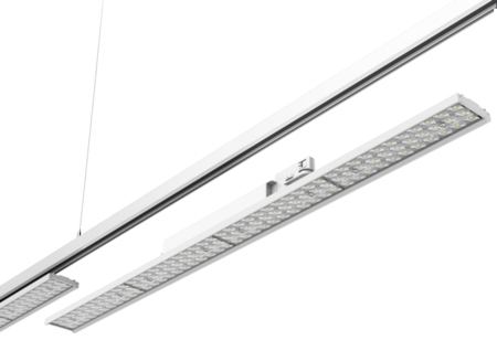 LED lichtbandsystem fuer stromschienen